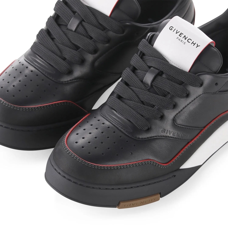 Givenchy Schnürschuhe Sneaker aus Kalbsleder schwarz(Image 4)