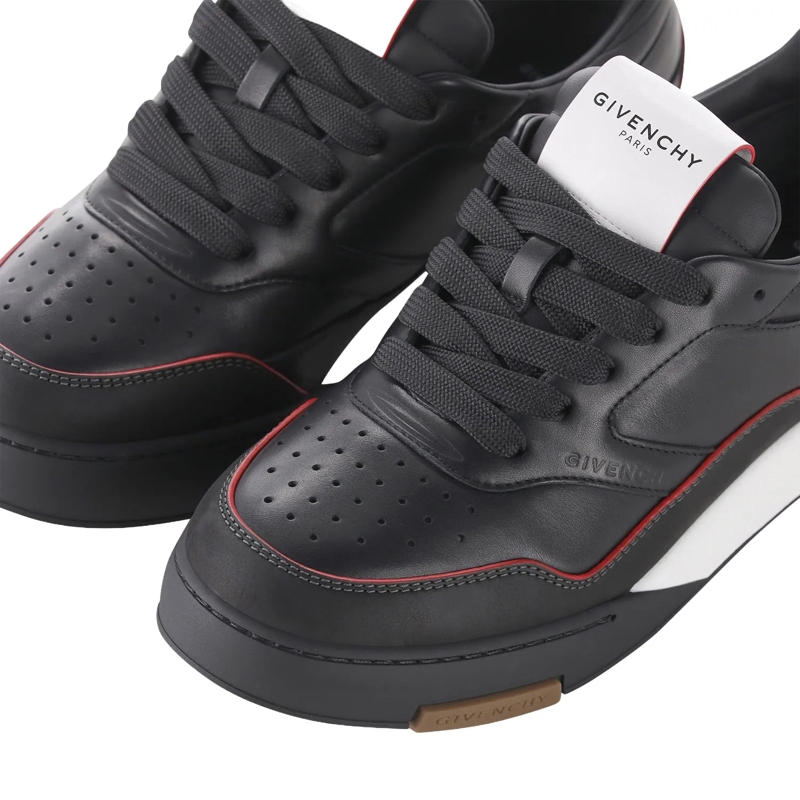Givenchy Schnürschuhe Sneaker aus Kalbsleder schwarz(Image 3)