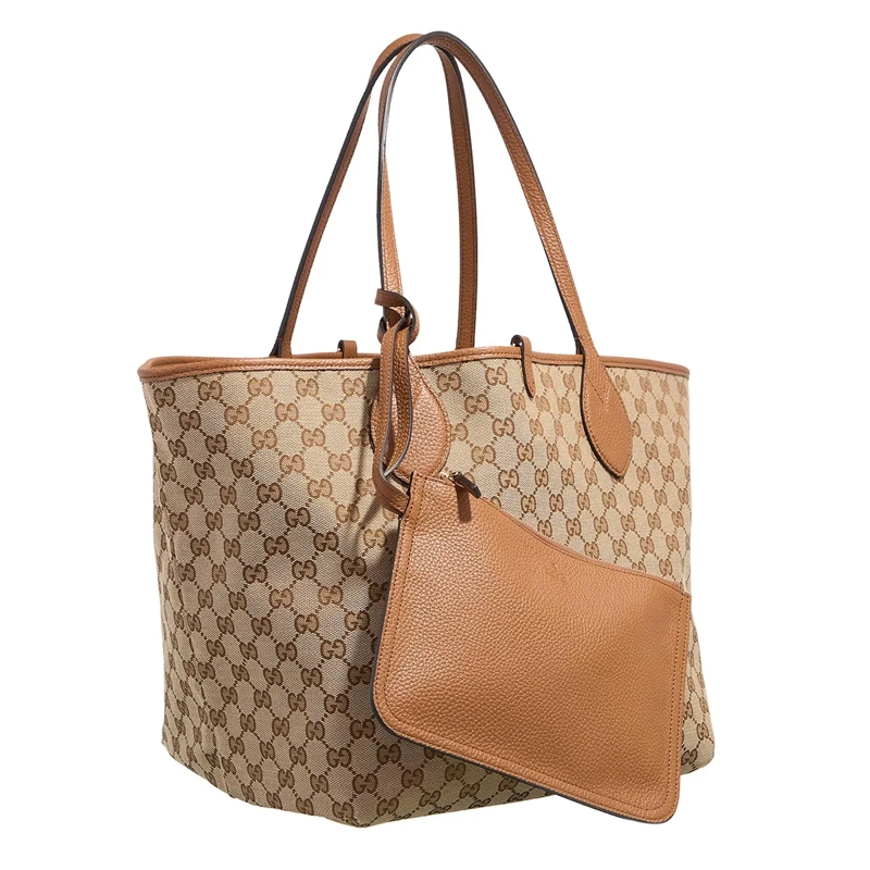 Gucci Shopper HANDBAG TOTISSIMA VICTORY CALF brown(Image 4)