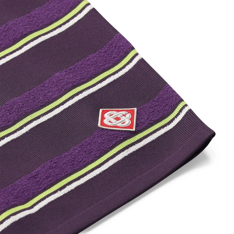 Casablanca Maxirok Midirock mit Logo lila(Image 4)