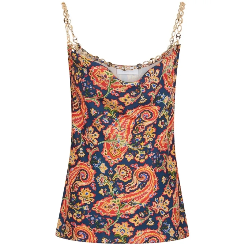 Paco Rabanne Bluse Fitted Minimalist Top With Smooth Texture Multicolor