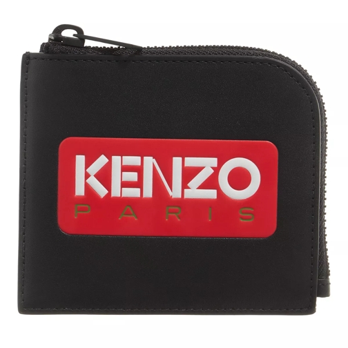 Kenzo Zip Wallet Black Portamonete
