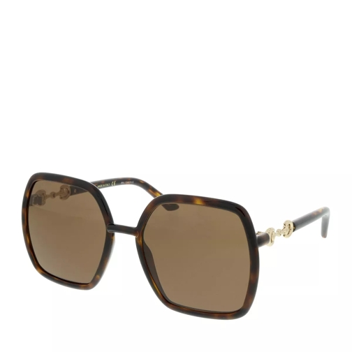 Gucci GG0890S-002 55 Sunglass WOMAN INJECTION HAVANA Sunglasses