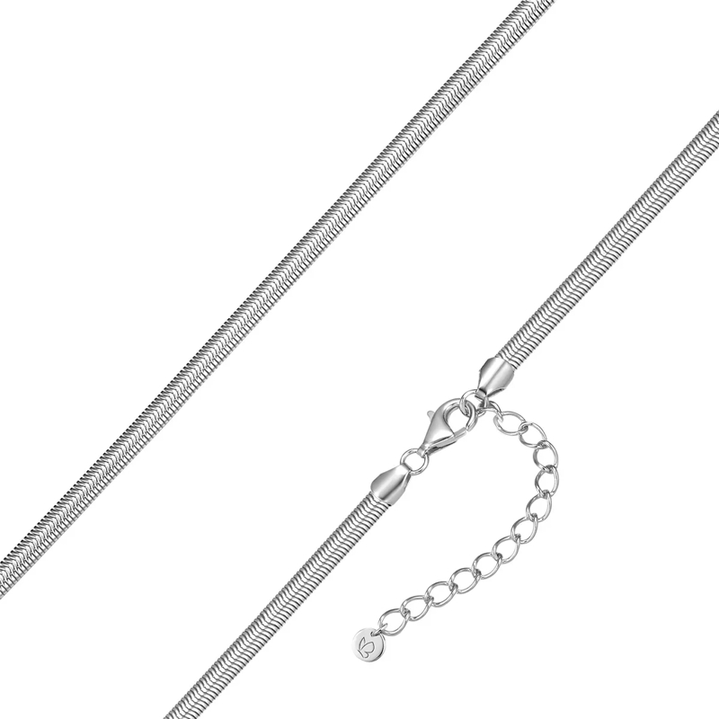 Glanzstücke München Mittellange Halskette Sterling Silber Halskette silber(Image 3)