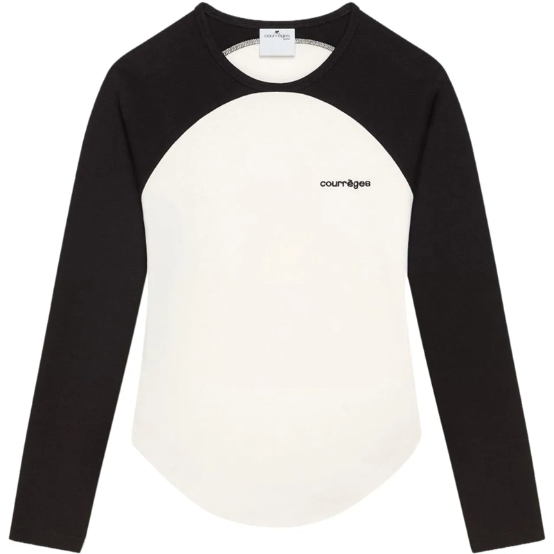 Courrèges T-Shirt Top White weiß