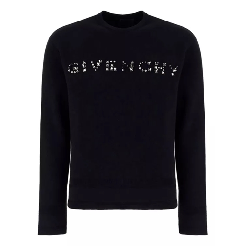 Givenchy Black Logo Sweater Black 
