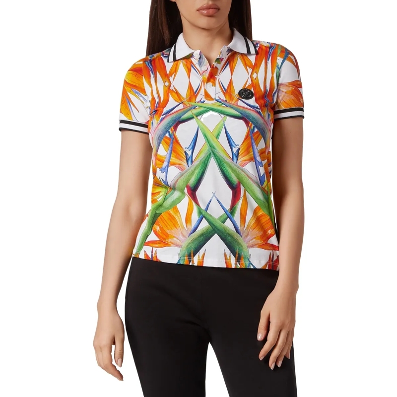 Plein Sport Top Poloshirt weiss(Image 2)