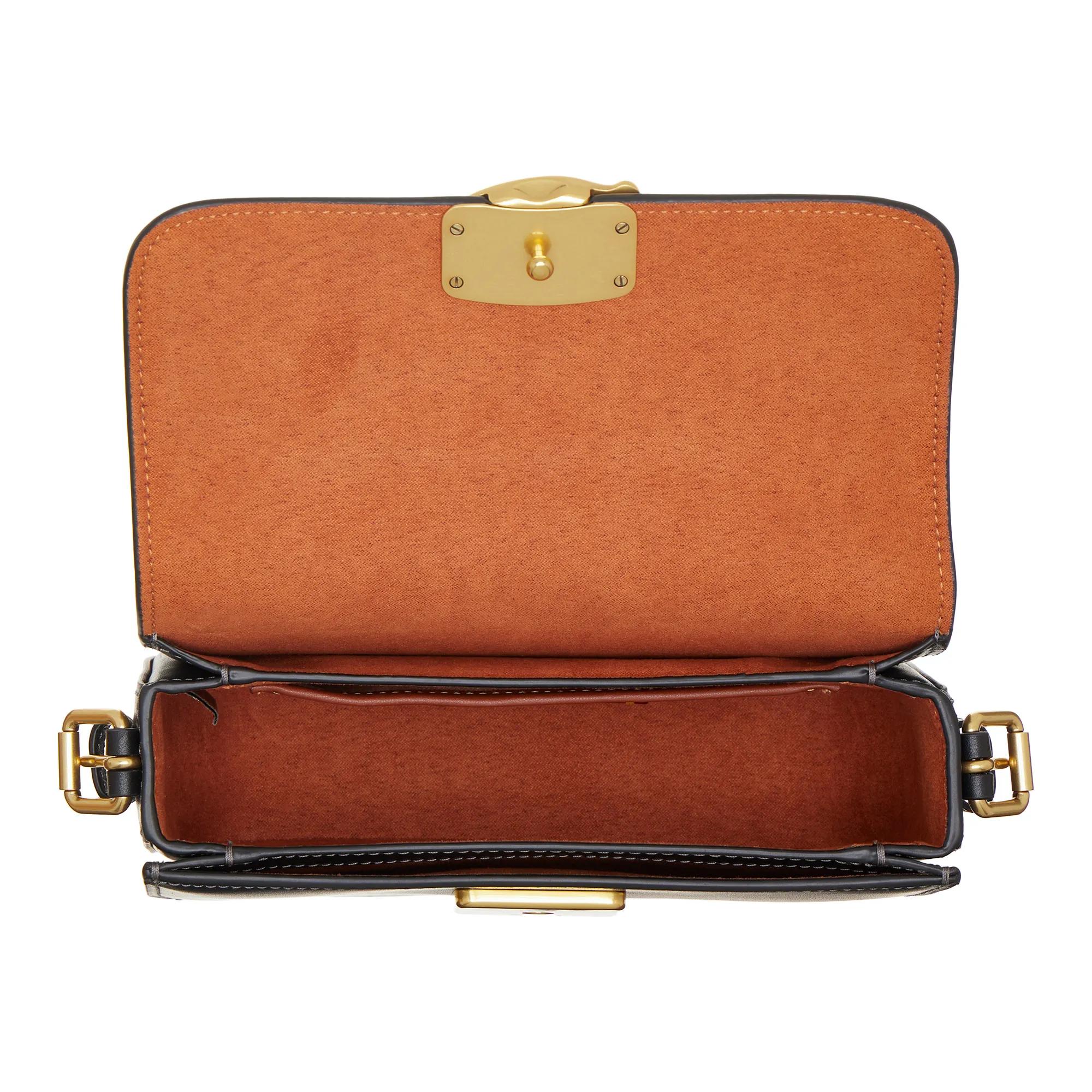 Coach Crossbody bags Refined Calf Leather Zoe Shoulder Bag in zwart