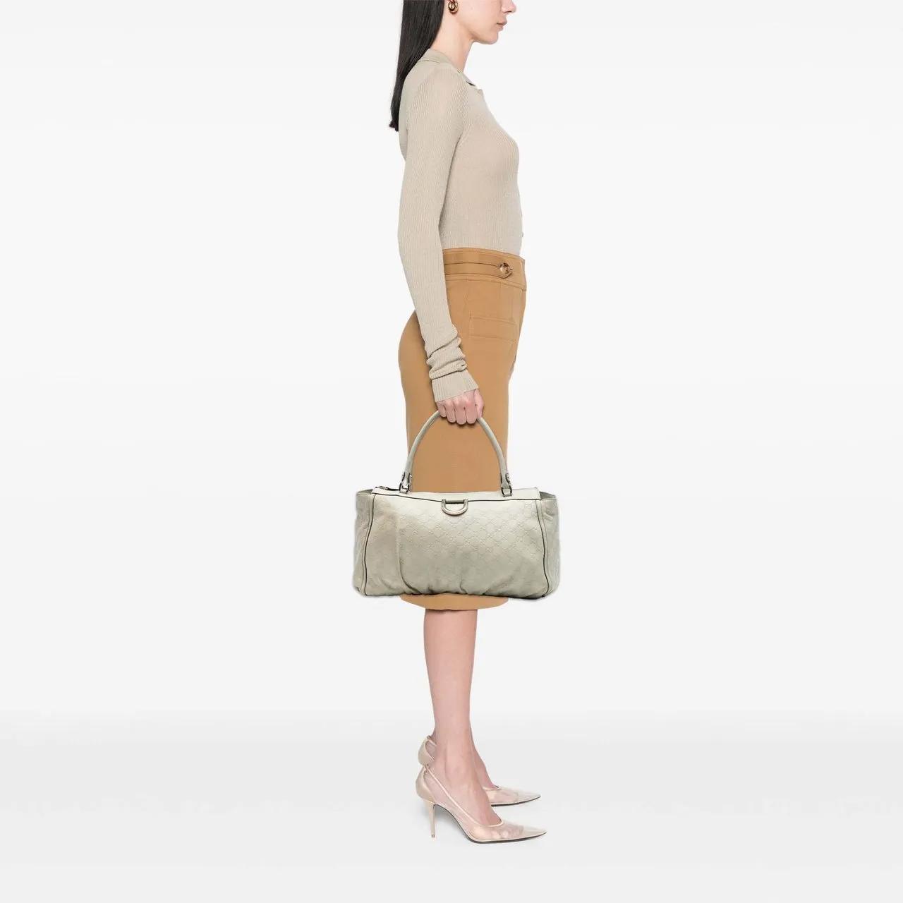 Thumbnail - Gucci Shopper - Guccissima Abbey D Ring Tote - Gr. unisize - in Weiß - für Damen