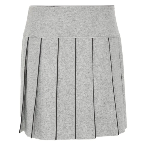 Iceberg Mini jupes Skirt With Logo Grey