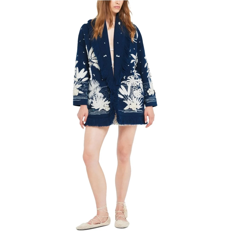 Alanui  Sweaters Blue blau