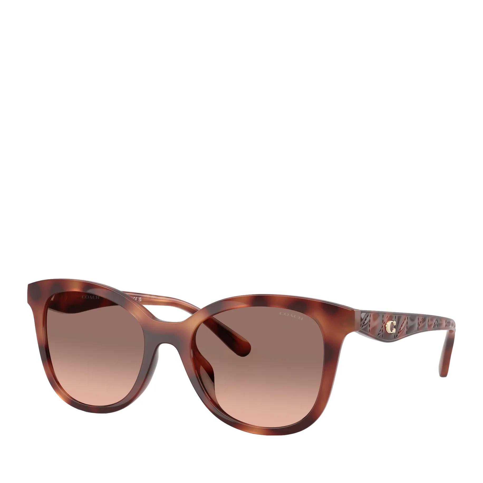 Coach Sonnenbrille - Cad25 - Gr. unisize - in Hellbraun - für Damen