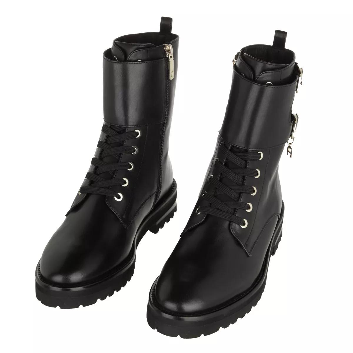 AIGNER Bootie Black Biker Boot