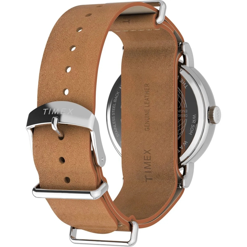 Timex Quarzuhr Quarz Analog Uhr Weekender braun(Image 5)