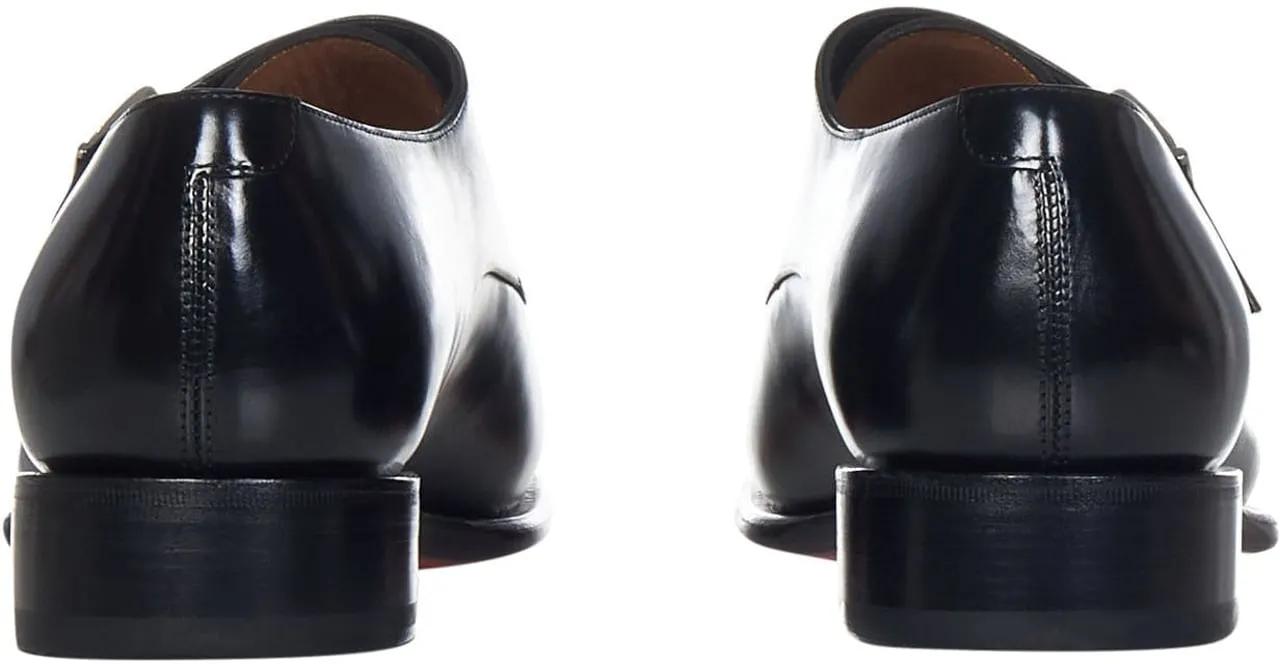 Thumbnail - Santoni Loafer - Santoni Flat shoes Black - Gr. UK_8 - in Schwarz - für Damen
