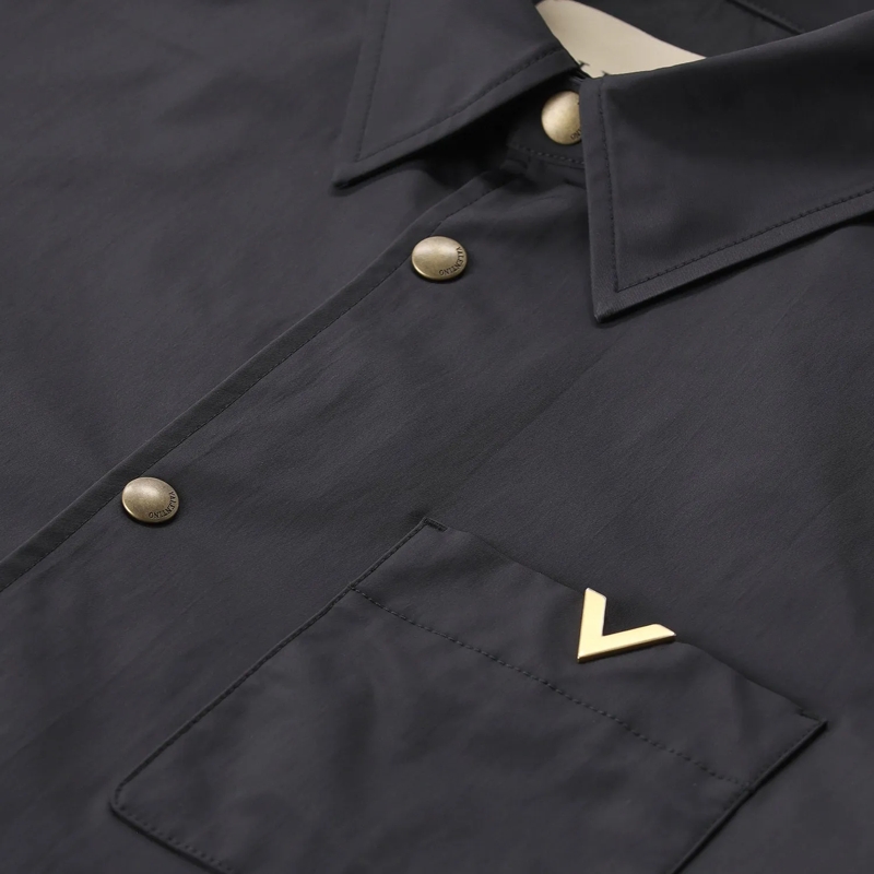 Valentino Garavani Übergangsjacke Jacke mit Logo schwarz(Image 4)