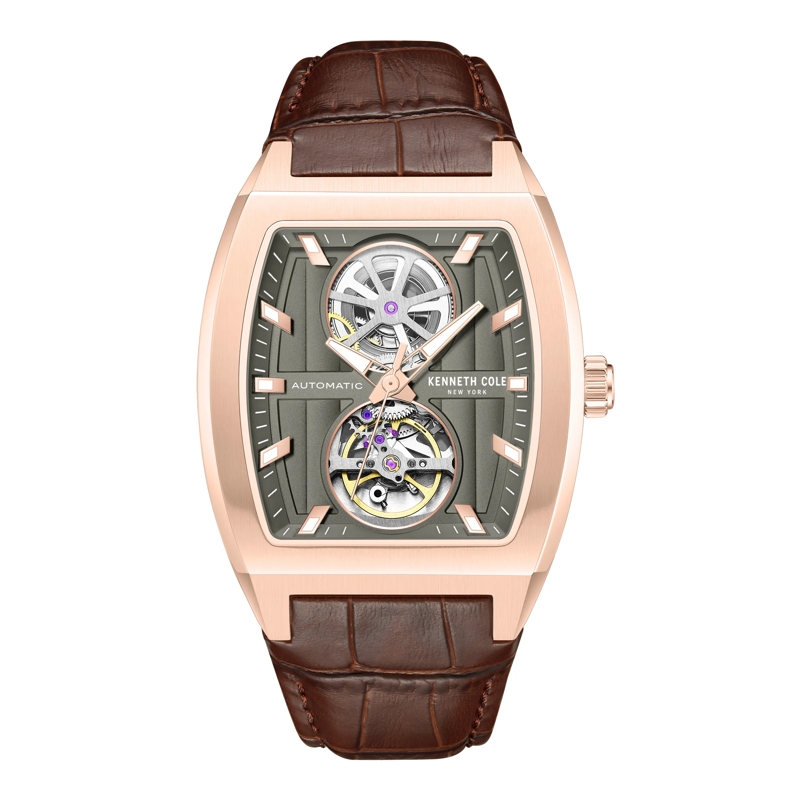 Kenneth Cole Automatikuhr Automatikuhr Milford braun