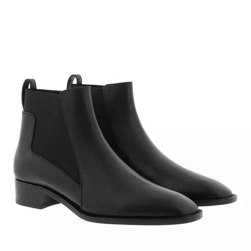 Christian Louboutin Marmada Flat Boots Leather Black Ankle Boot