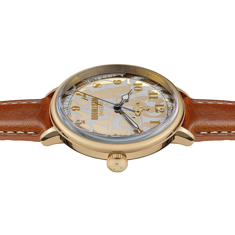 Vivienne Westwood Quarzuhr Quarzuhr Cavendish braun(Image 6)