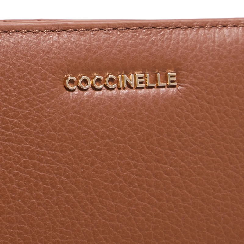 Coccinelle Tri-Fold-Portemonnaie Metallic Soft Cognac(Image 8)