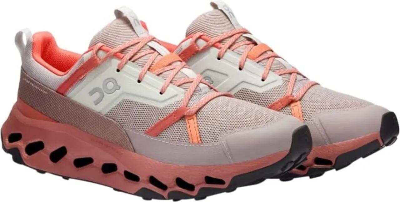 ON RUNNING Low-Top Sneaker - Flat Shoes Fog Mahogany - Gr. US_9 - in Rot - für Damen