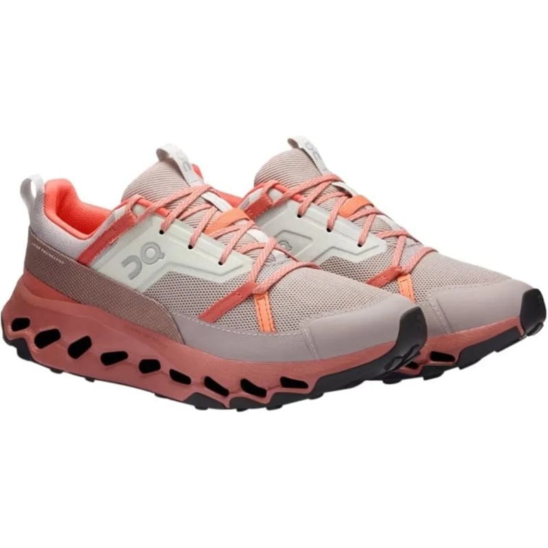 ON RUNNING Sneaker basse Flat Shoes Fog Mahogany rot