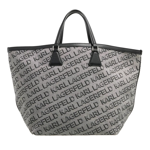 Karl Lagerfeld Essential Tote Black Rymlig shoppingväska