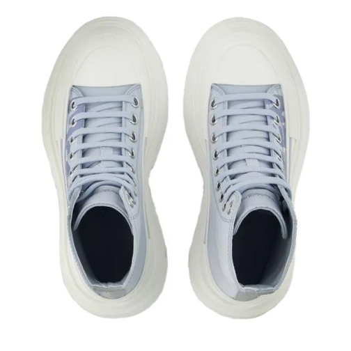 Alexander McQueen sneaker basse Tread Slick Sneakers - Leather Blue (Image 4)