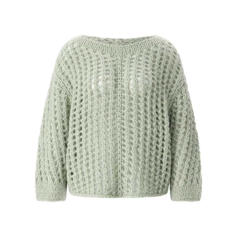 Iris von Arnim Strickjacke Pullover Ivenya aus Kaschmir-Mix Grün