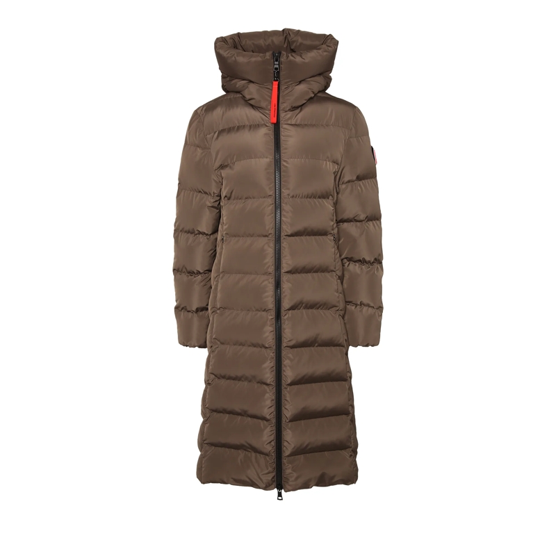 No1 Como Wintermantel Steppmantel ZUERS taupe