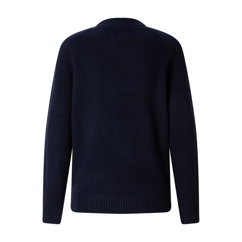 Barbour Pull Pullover Newtown aus Wolle dunkelblau(Image 2)