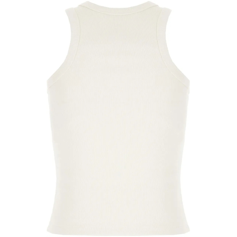 Palm Angels T-Shirt Palm Angels Sand stretch cotton top none(Image 2)