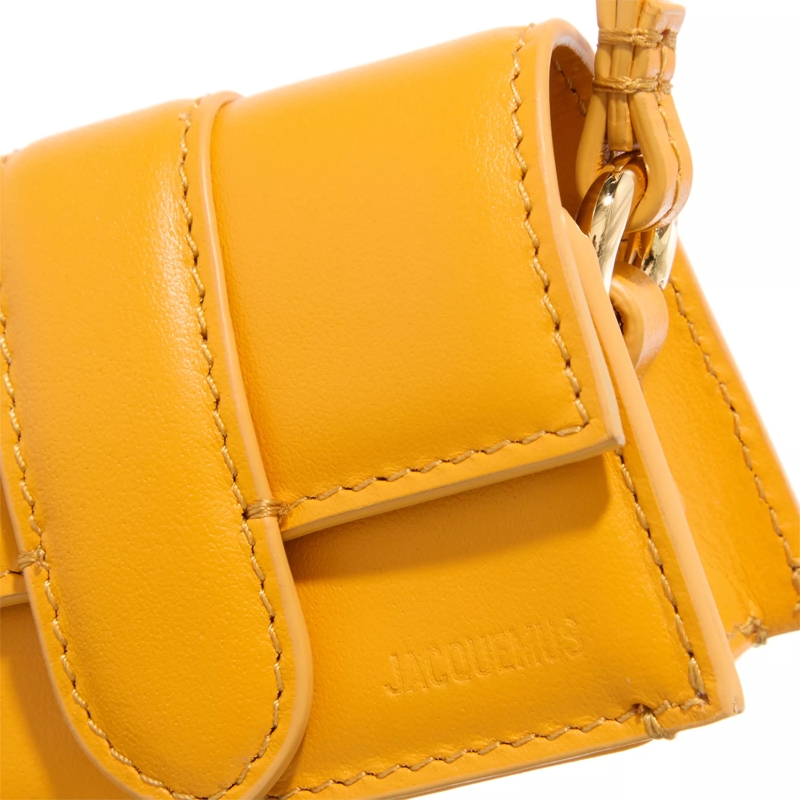 Jacquemus Portemonnaie mit Überschlag Le Porte Bambino Dark Orange(Image 4)