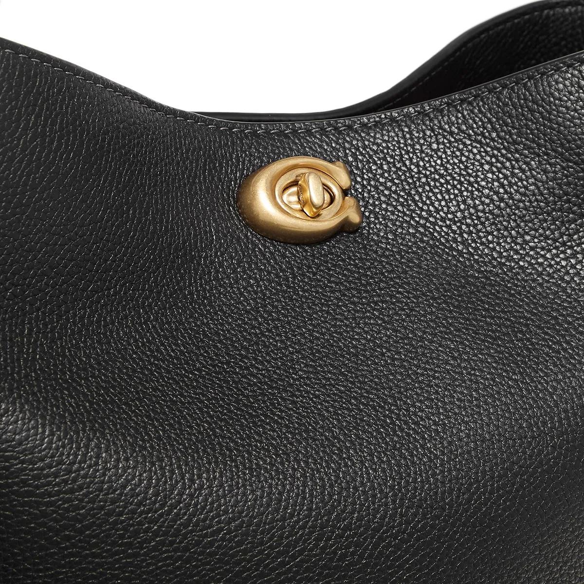 Coach Crossbody bags Polished Pepple Soft Willow B in zwart