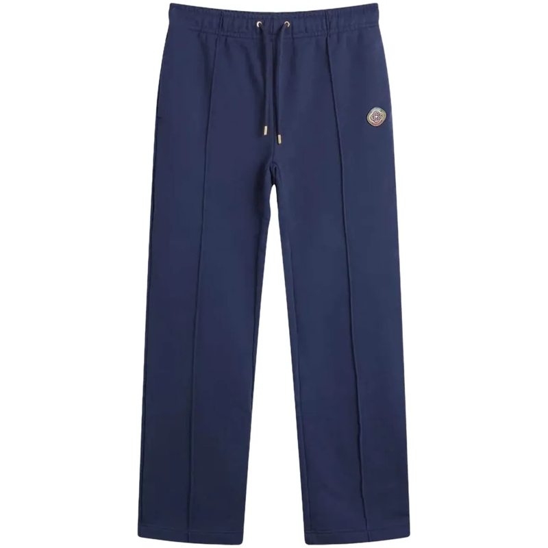 Casablanca Jogginghose Heren Patch Open Hem Jogging Blauw blau