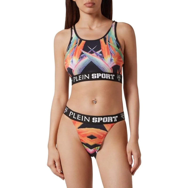 Plein Sport  Bikini Flowers schwarz(Image 2)
