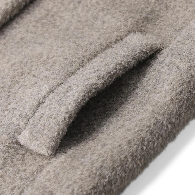 CINZIA ROCCA Wintermantel Mantel aus Schurwoll-Alpaka-Mix weiß(Image 3)