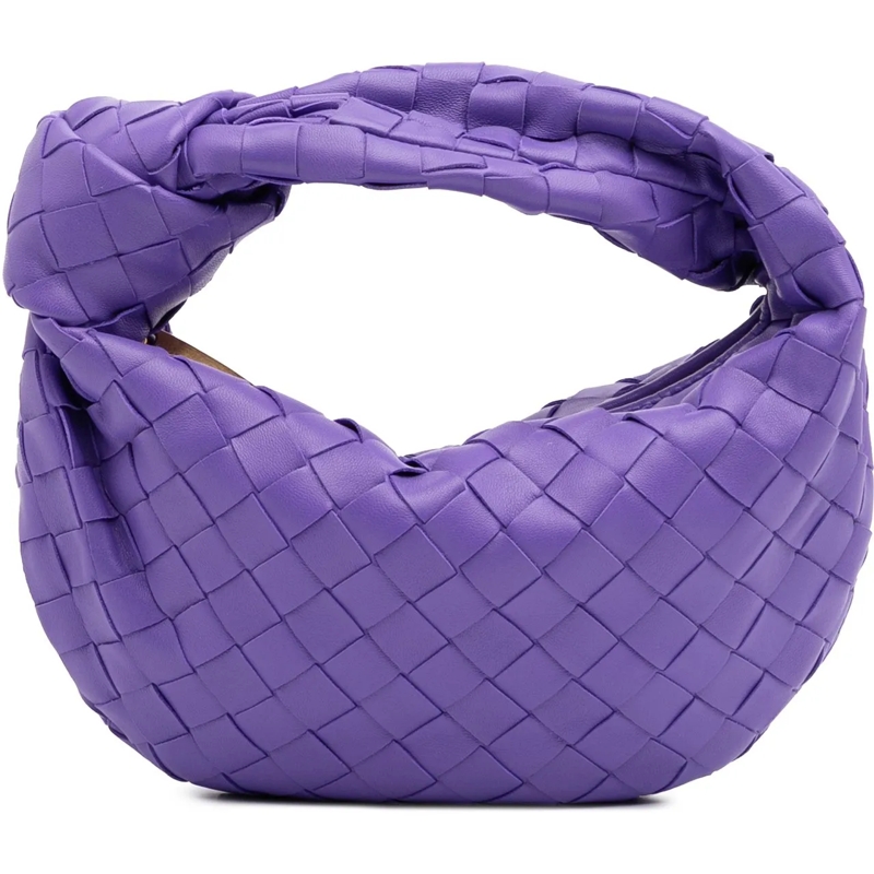 Bottega Veneta Sac à bandoulière Mini Nappa Intrecciato Jodie lila