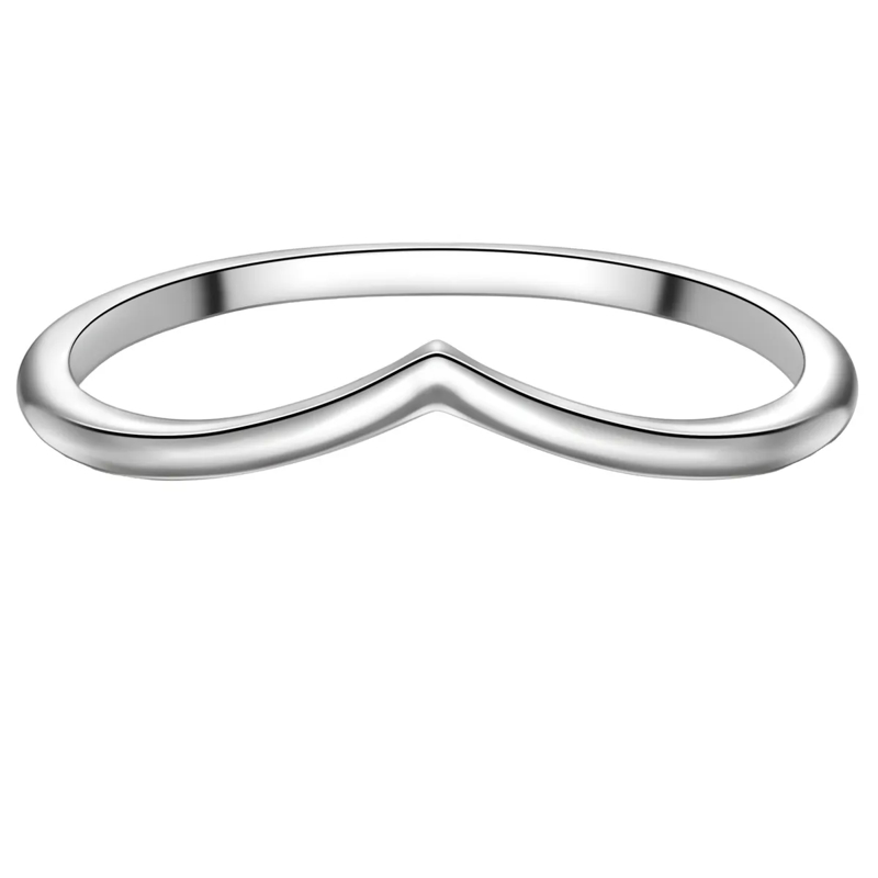 Trilani Ring Sterling Silber Ring Herz silber