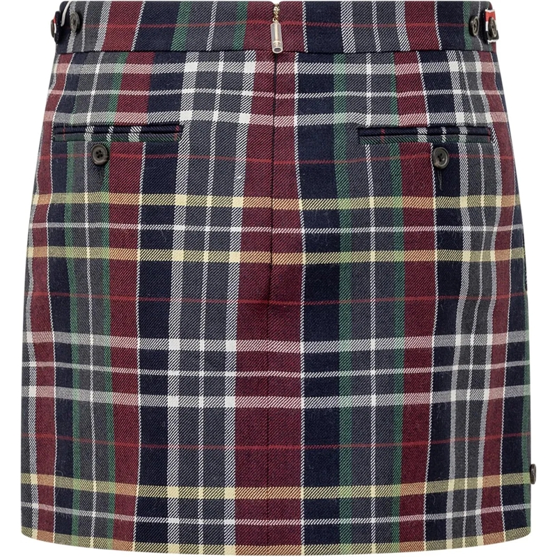 Thom Browne Minijupe Minigonna Check mehrfarbig(Image 2)