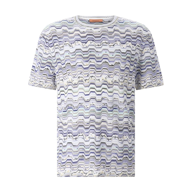 Missoni T-shirt T-Shirt mit Muster mehrfarbig