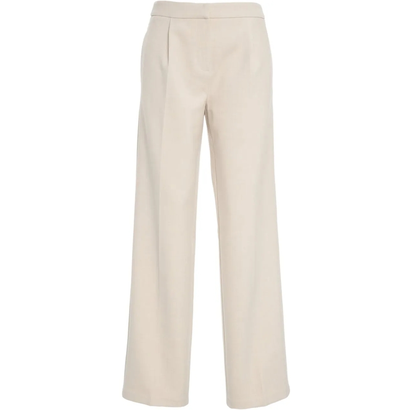 Guess Pantalon Pleated pants beige