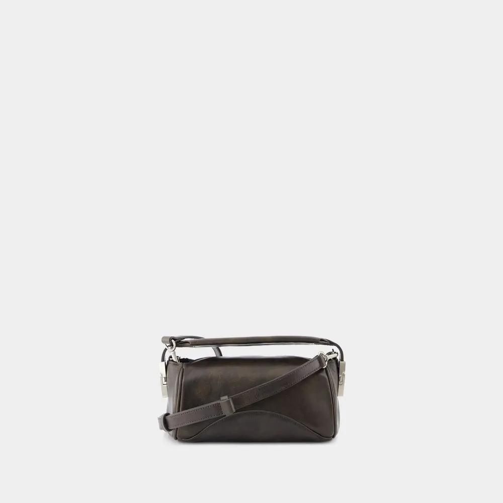 Osoi Crossbody bags Cassette Bag Leather Brown in bruin