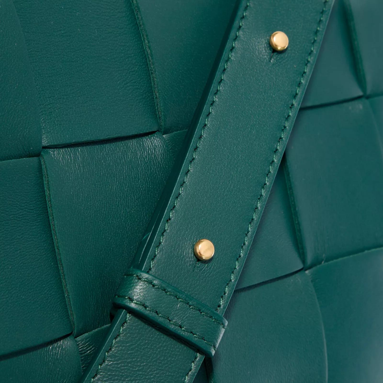 Bottega Veneta Crossbody bags Handbag Leather in groen