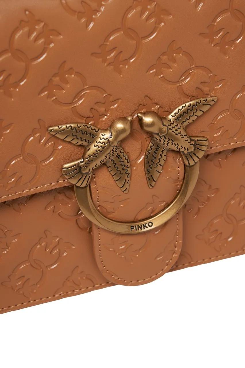 pinko Crossbody bags Shoulder bag 'Love One Classic' in bruin