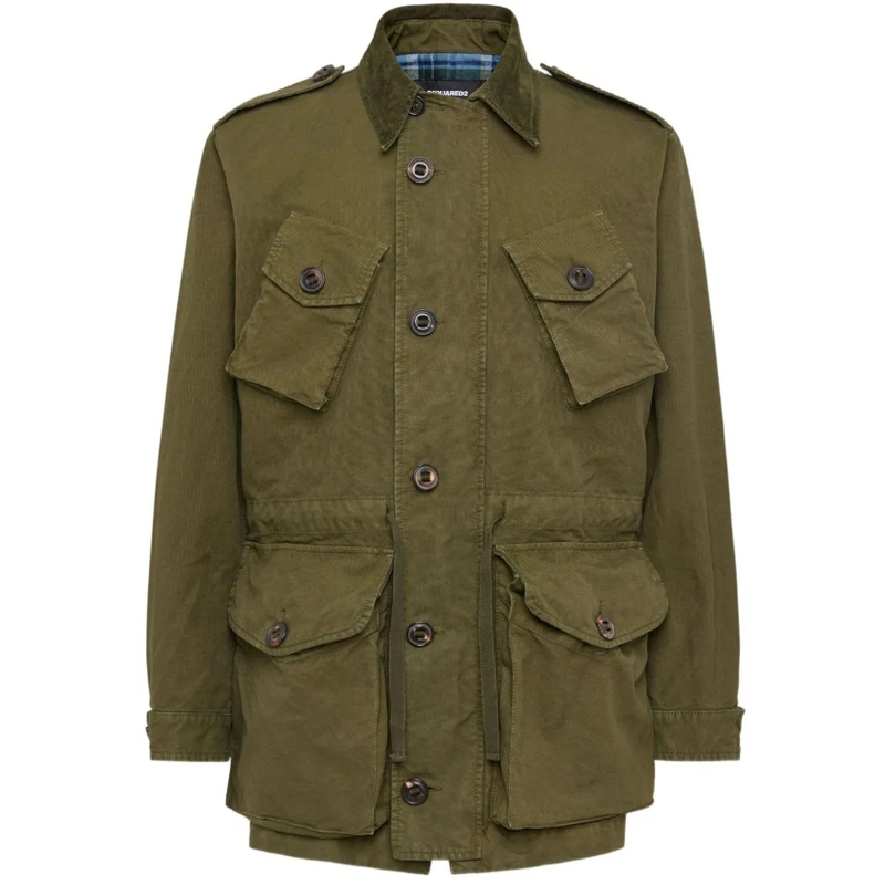 Dsquared2  Jackets Kaki braun