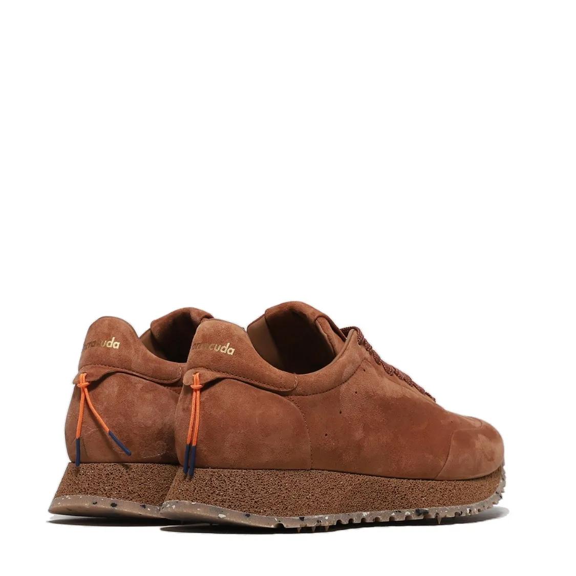 Thumbnail - Barracuda Low-Top Sneaker - Tan Suede Rocket Sneakers - Gr. 41 (EU) - in Braun - für Damen