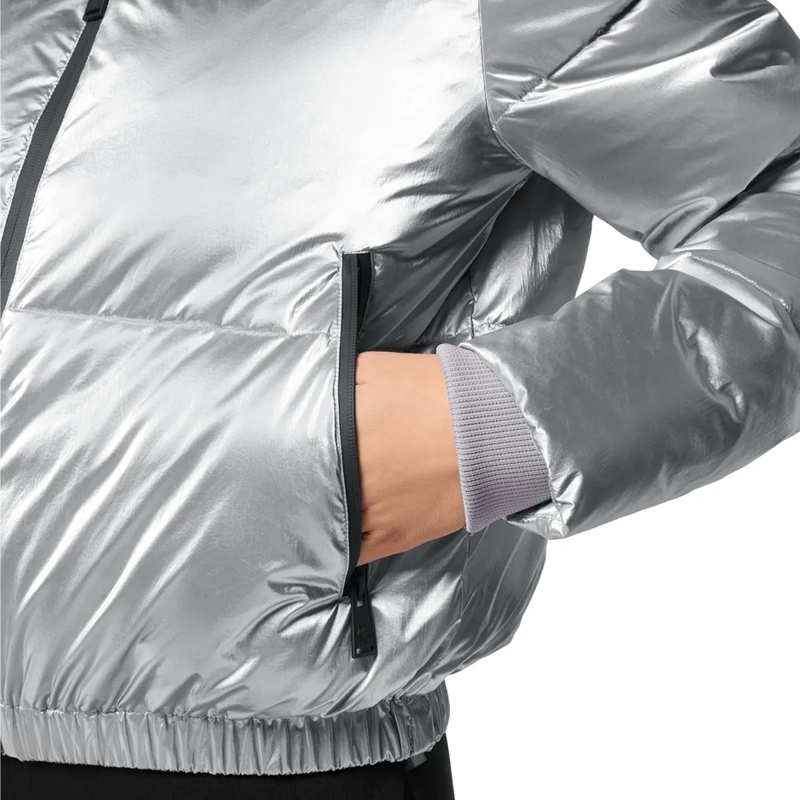 Plein Sport Daunenjacke Bomberjacke silber(Image 4)