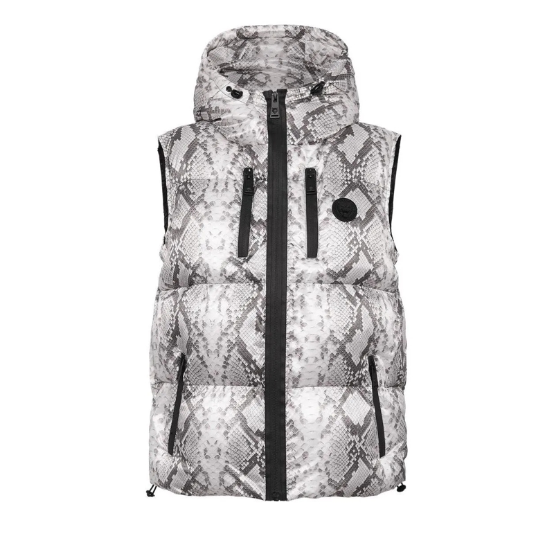 Plein Sport Übergangsjacke Outdoorjacke Python grau