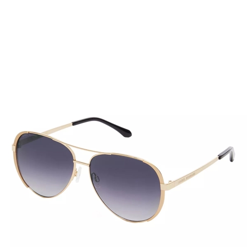 Isabel Bernard La Villette Ruby aviator sunglasses with black len Gold Zonnebril
